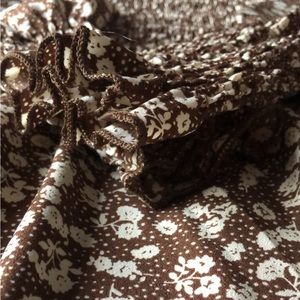 Beautiful modest brown fall long dress🤎